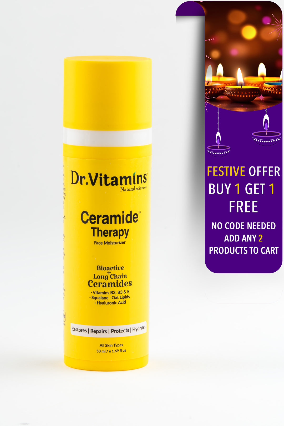 Ceramide Therapy Face  Moisturizer