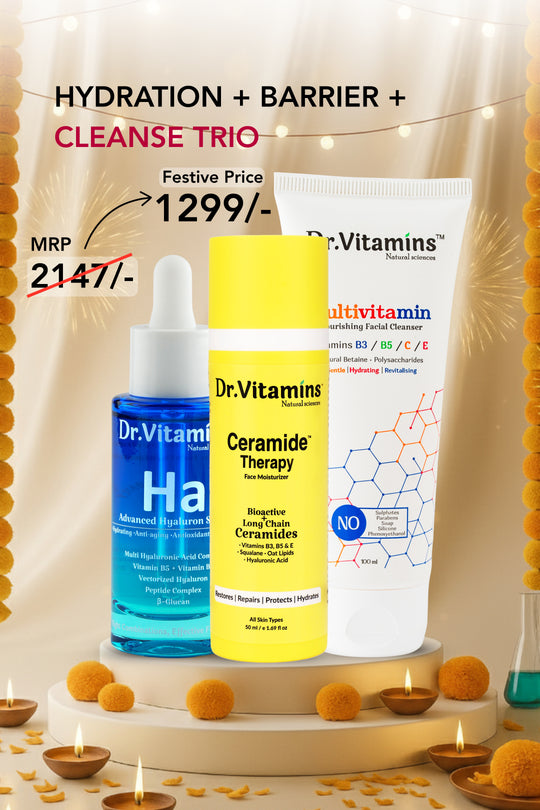 Hydration + Barrier + Cleanse Trio