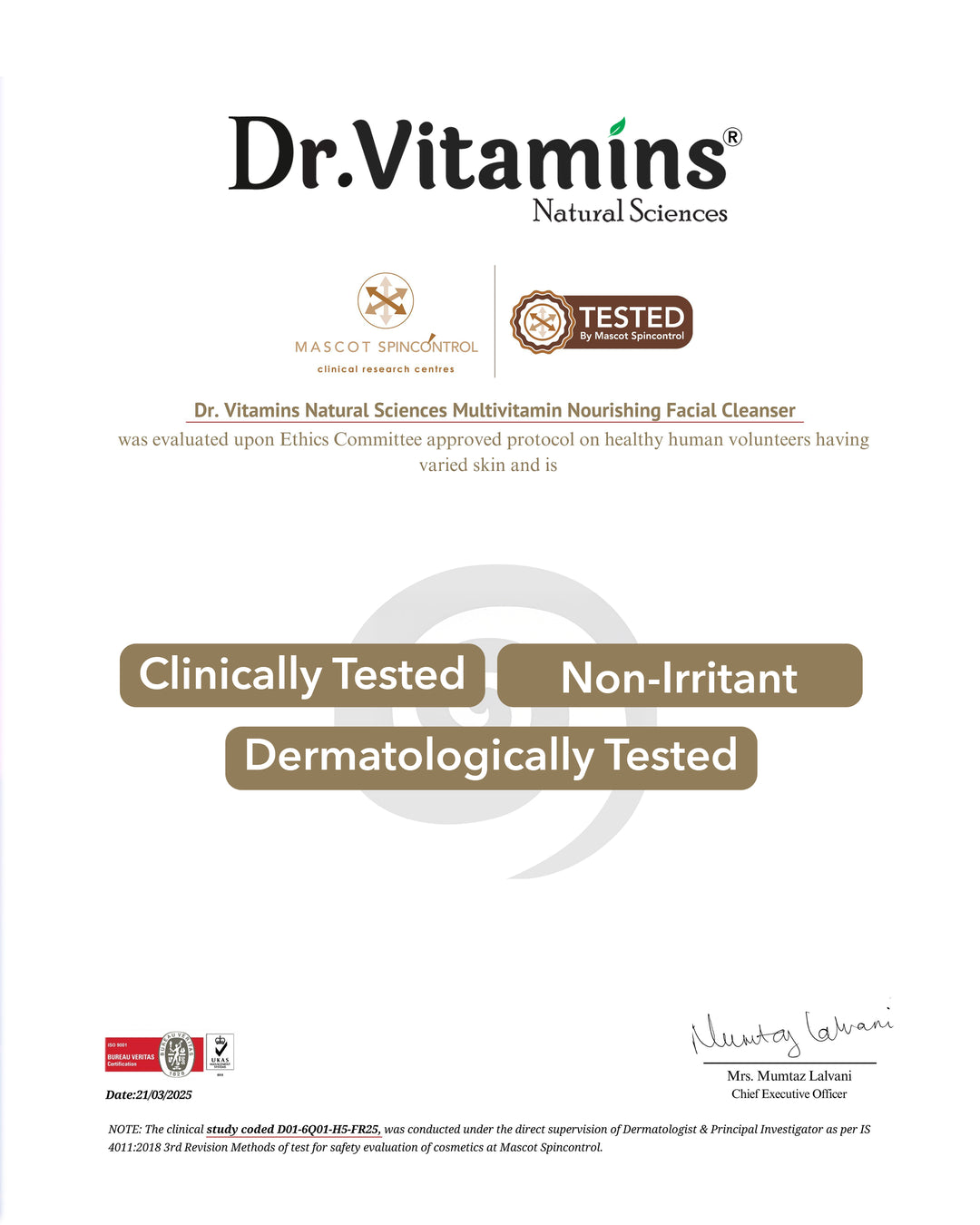 Multivitamin Nourishing Facial Cleanser