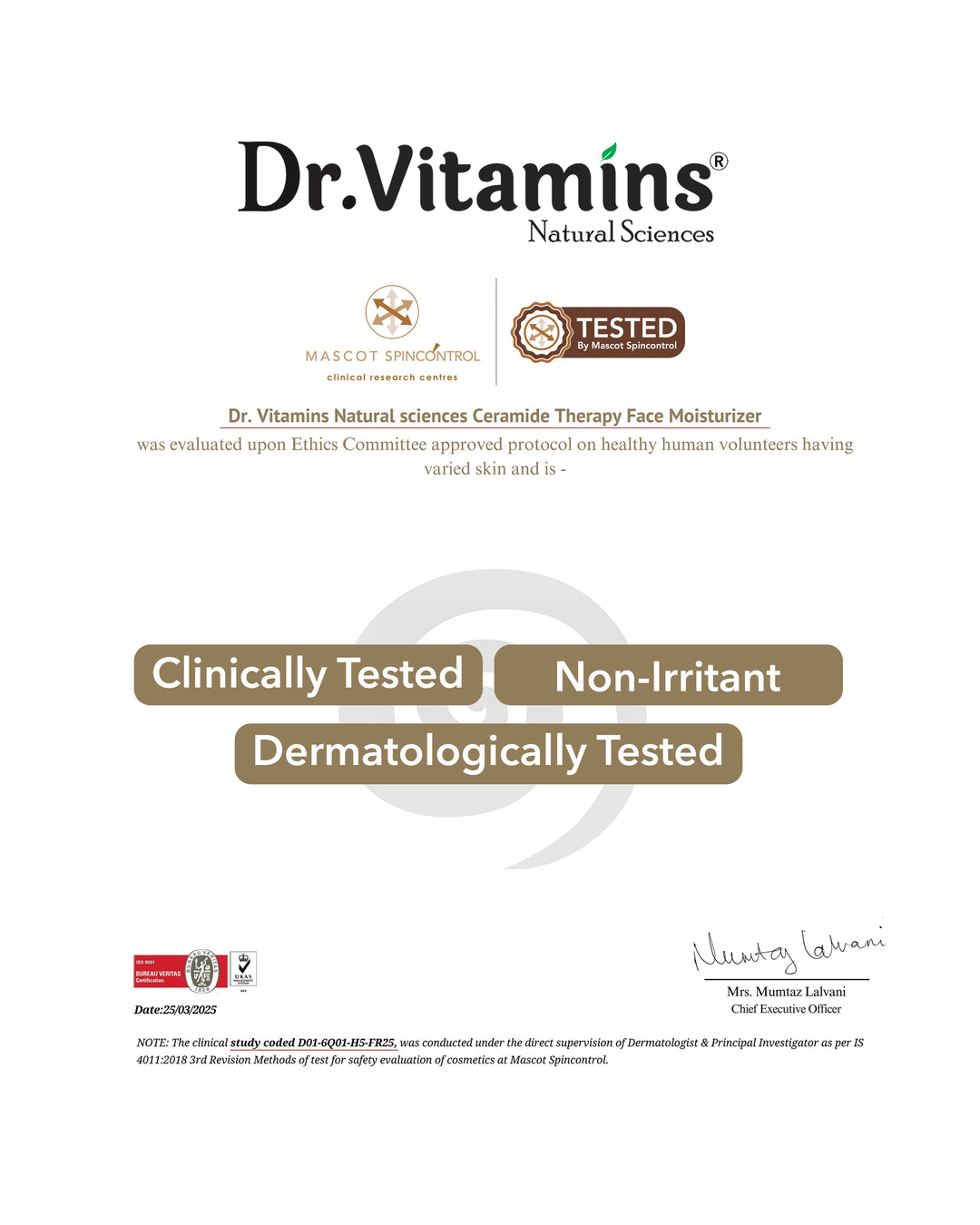 Ceramide Therapy Face Moisturizer