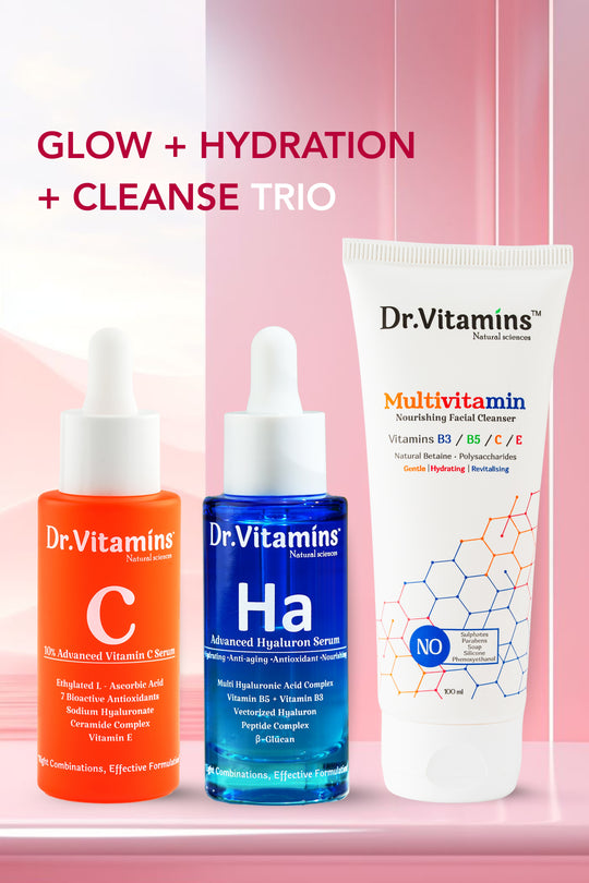 Glow + Hydration + Cleanse Trio