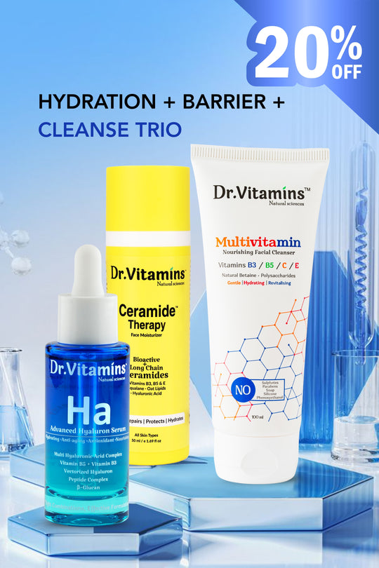 Hydration + Barrier + Cleanse Trio