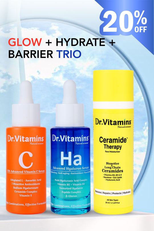Glow + Hydration + Barrier Trio